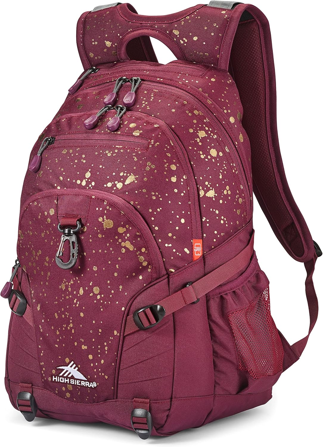 High Sierra Loop Backpack, Travel, or Work Bookbag with tablet sleeve, One Size, Urban Camo