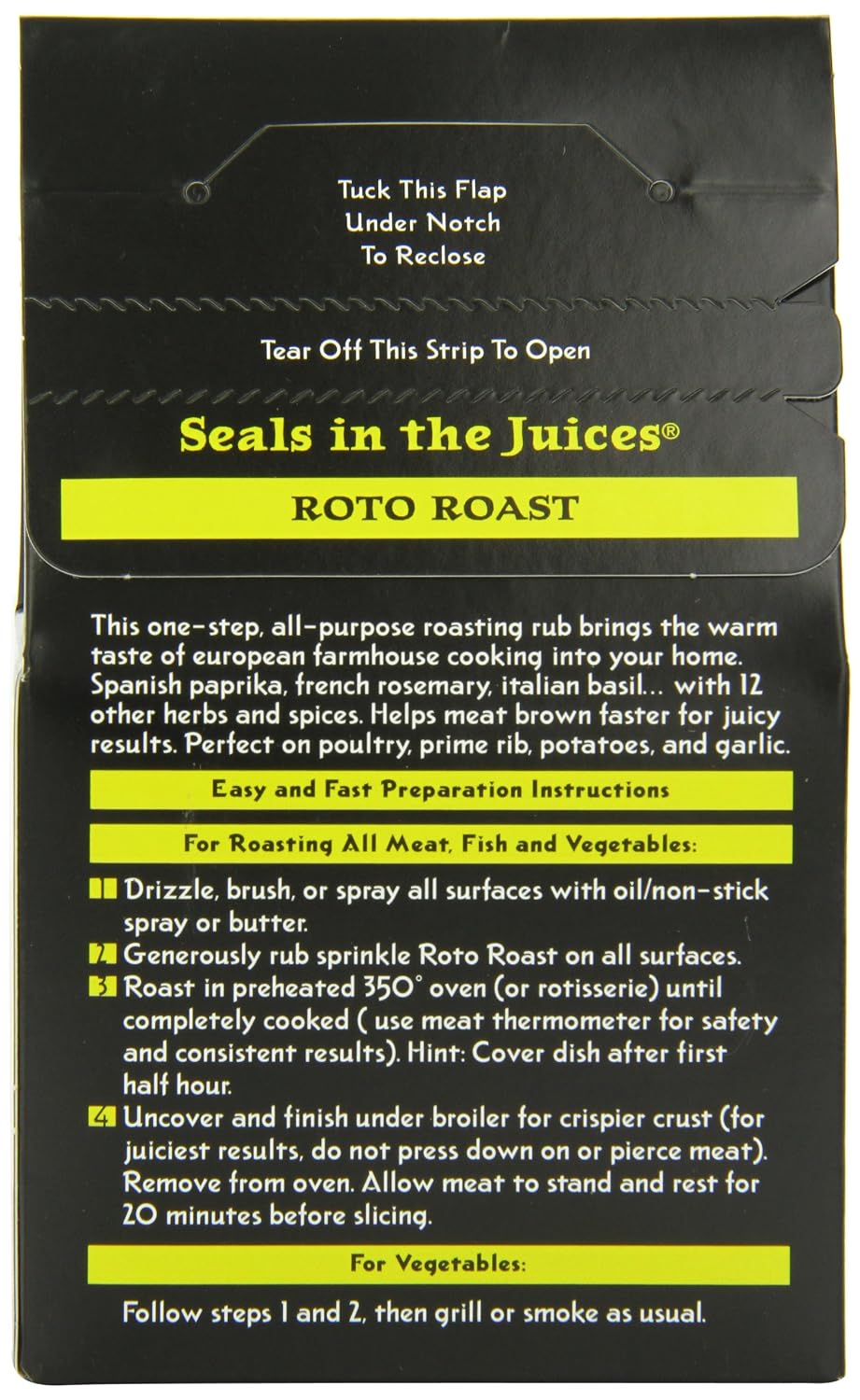 Char Crust Roto Roast Rub 4 oz.