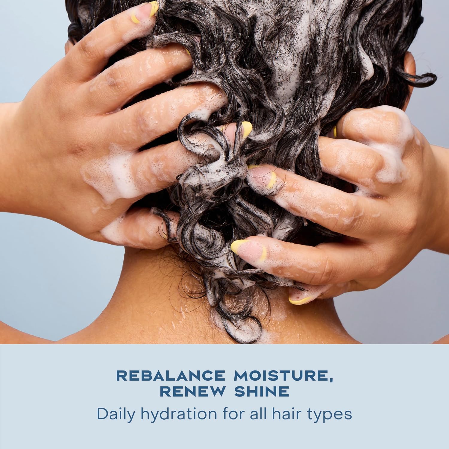 Shea Moisture Daily Hydration Shampoo Virgin Coconut Oil for All Hair Types Sulfate-Free 13 oz