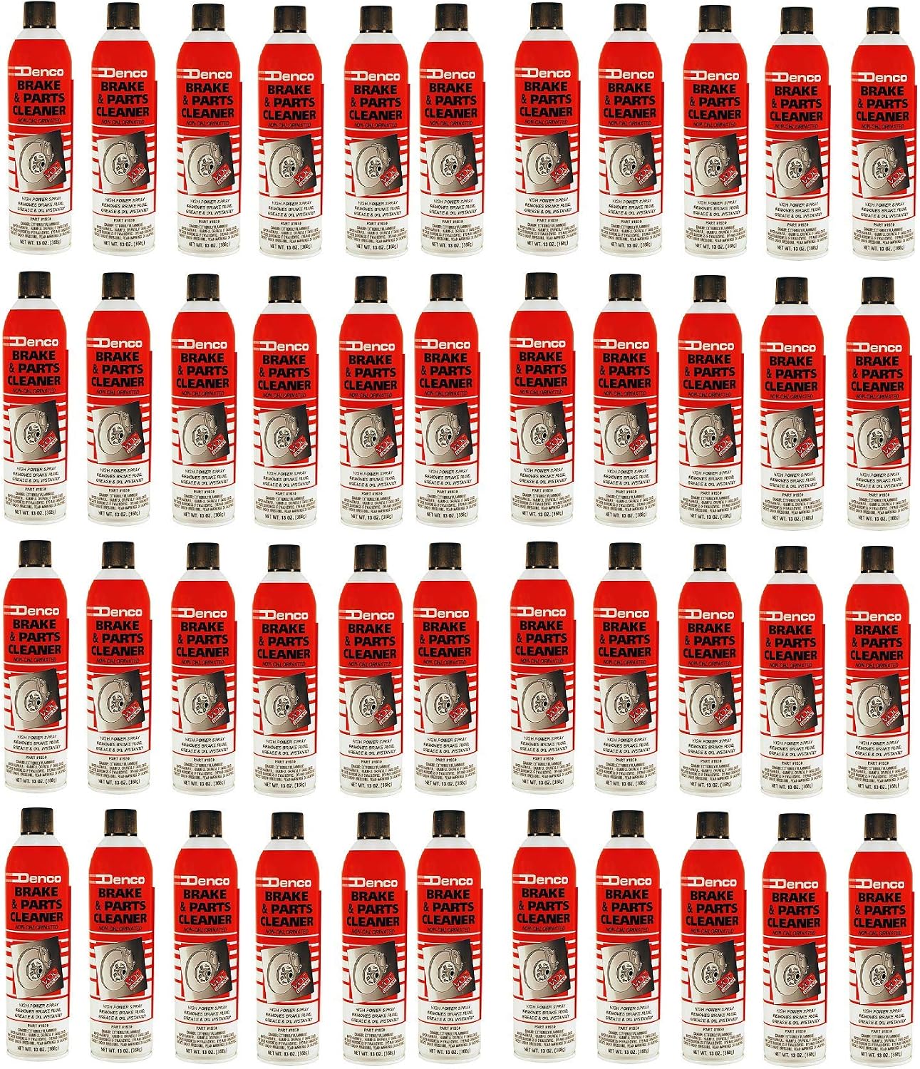 Denco 1930 Brake & Parts Cleaner, Non-Chlorinated, 13oz, 12-Pack