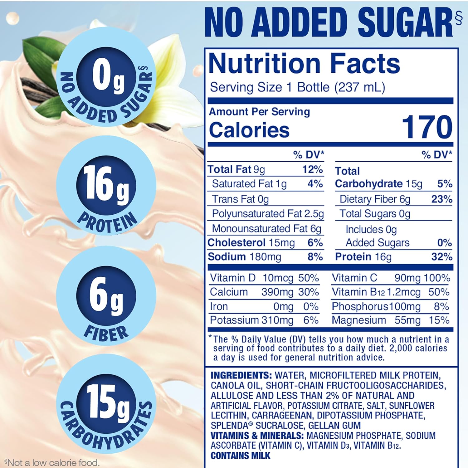 SPLENDA Diabetes Nutrition Shakes, Milk Chocolate, 8 Fl Oz