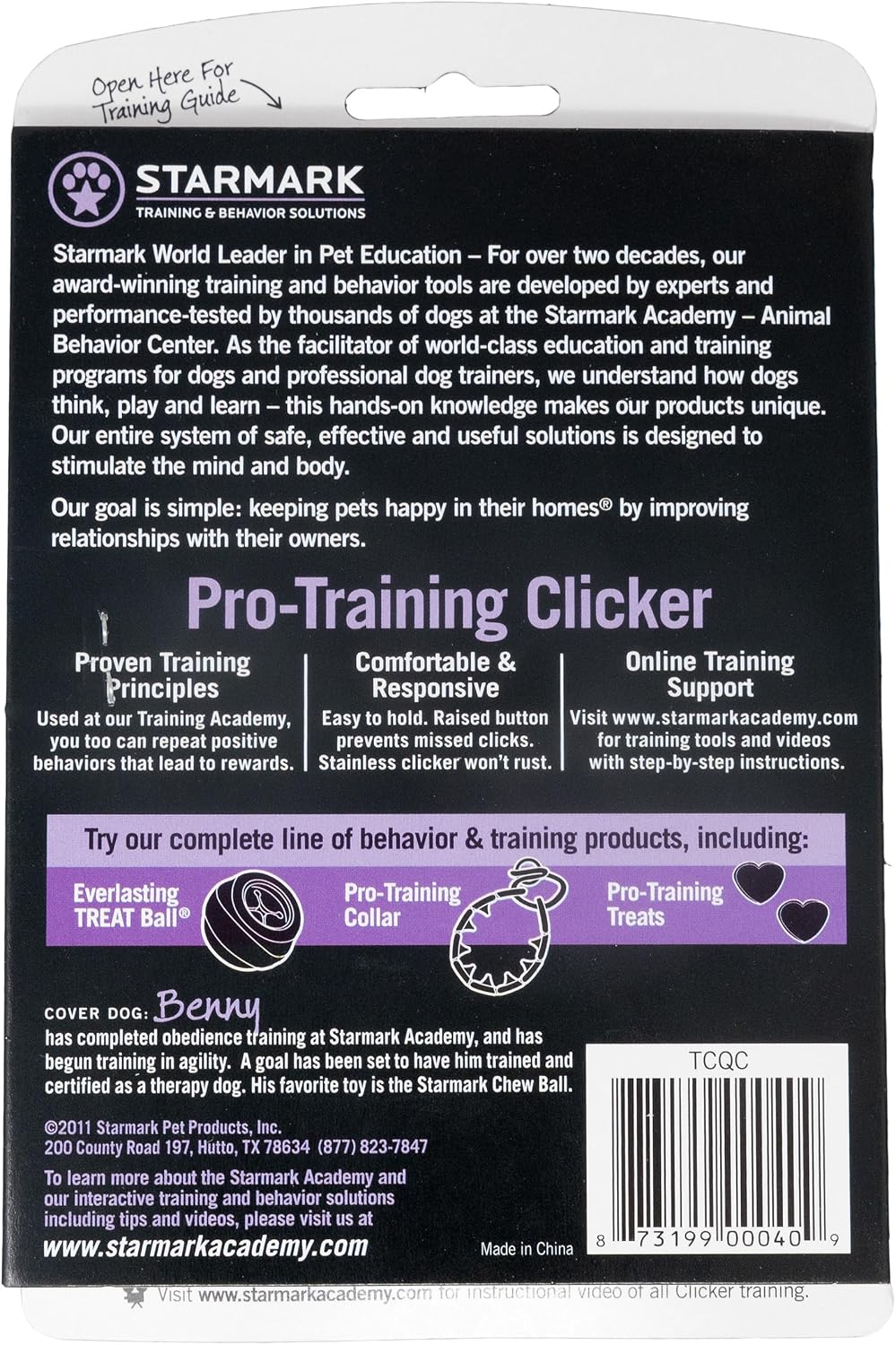 Starmark Pro-Training Clicker for Dogs