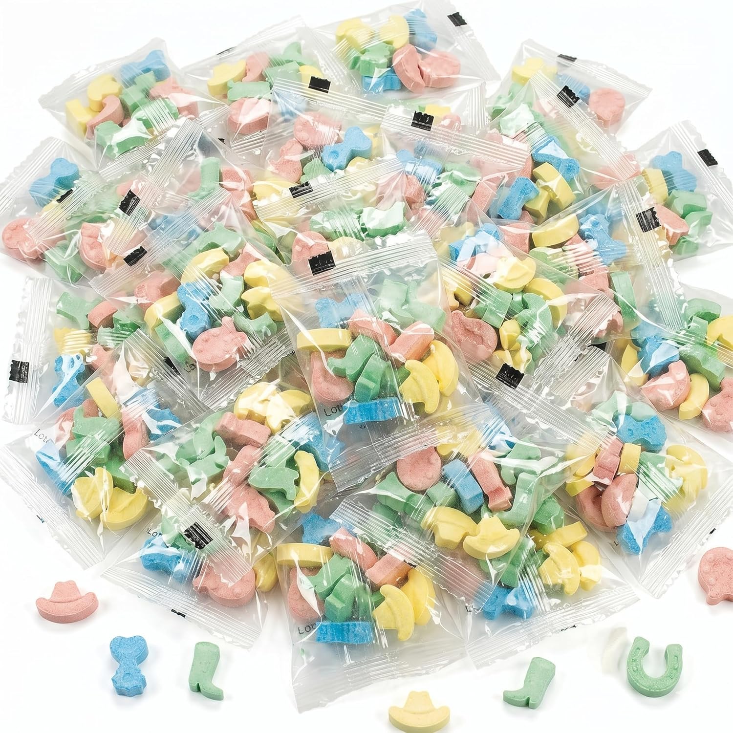 Fun Express Western Party Favors Cowboy Candy, 57 Pack