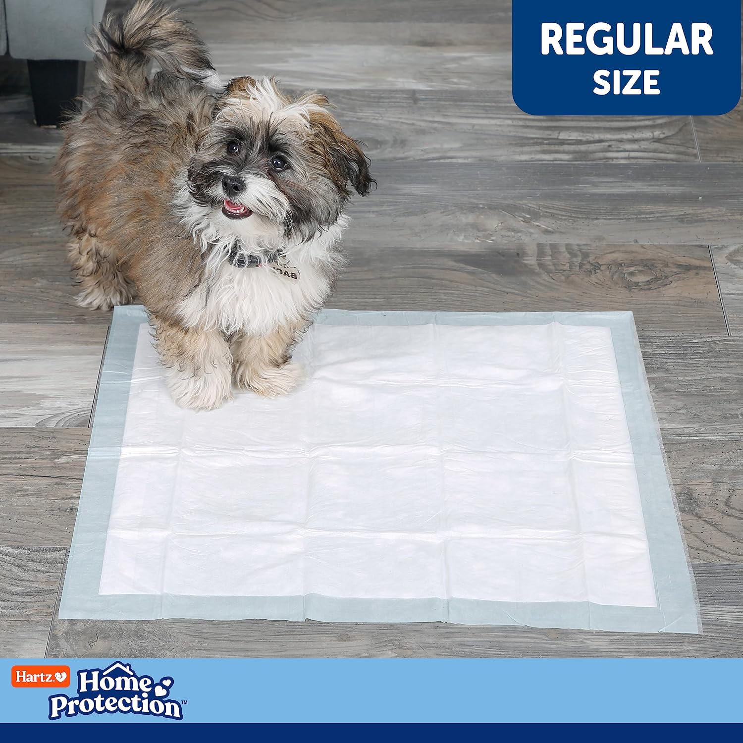 Hartz Home Protection Super Absorbent Odor Eliminating No Leaks Dog Pads, 50 Count