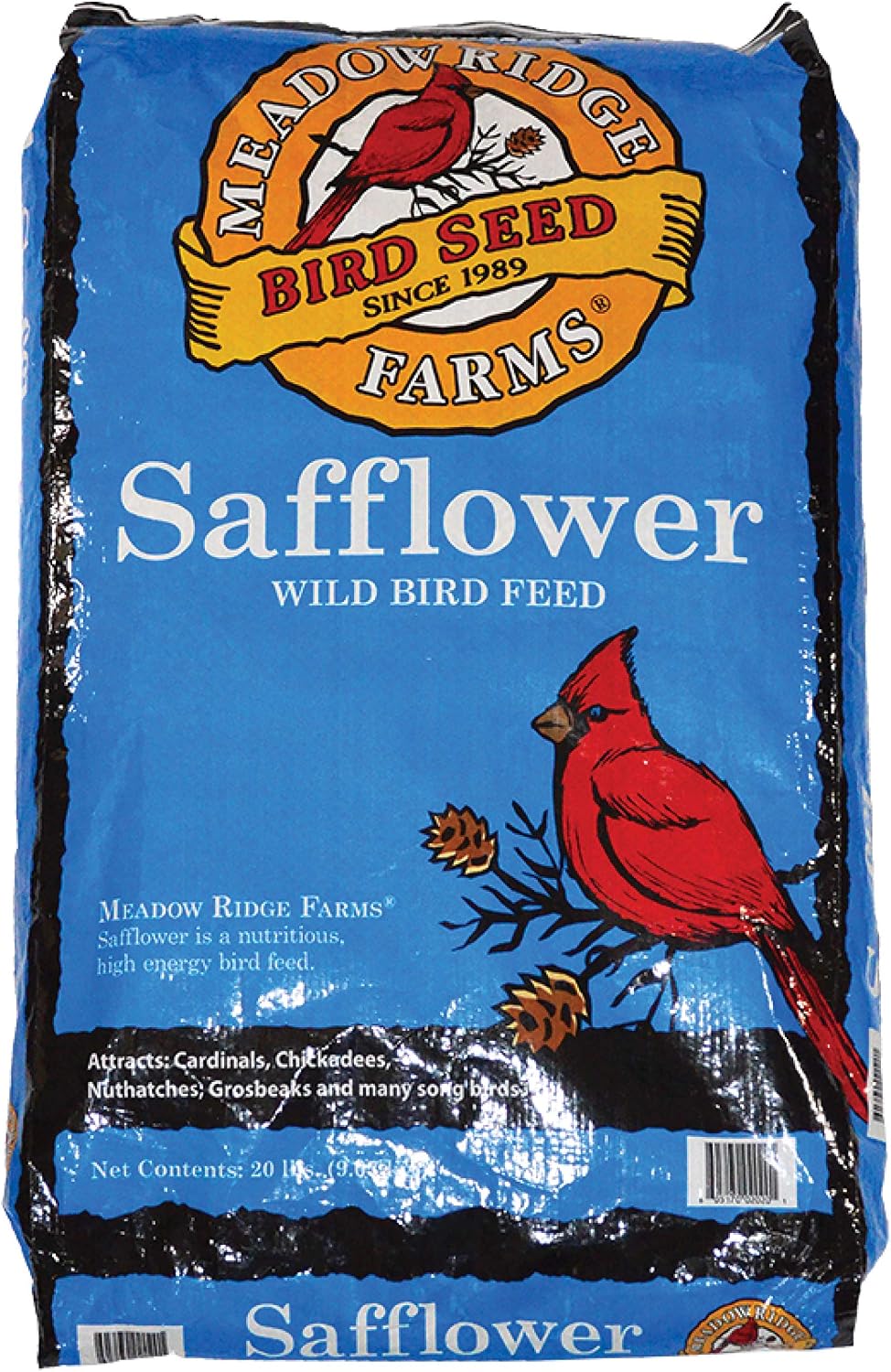 Safflower Bird Seed, 20-Pound Bag
