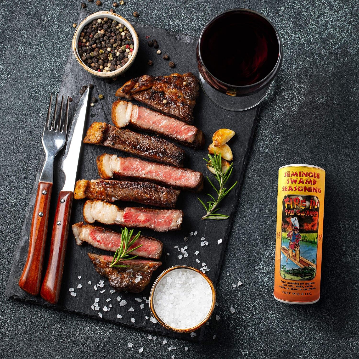 Seminole Swamp Seasoning - Fire in the Swamp 8 0z Single Shaker