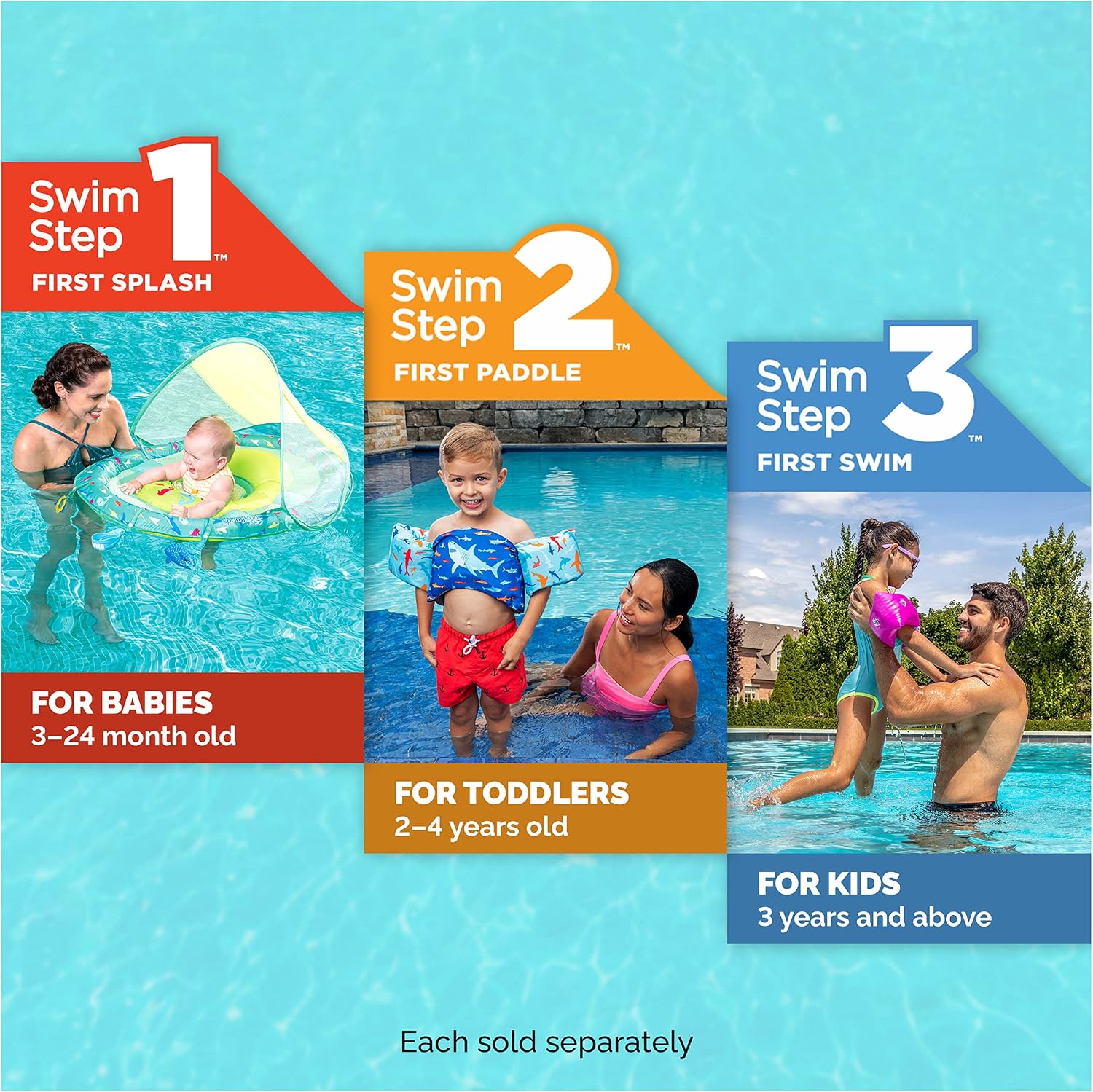 SwimWays Baby Spring Float Splash N Play
