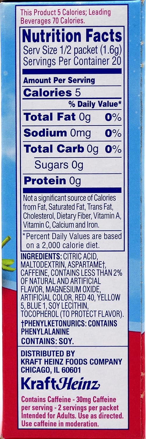 Crystal Light Powdered Drink Mix, 120 On-the-Go Pkts, Wild Strawberry