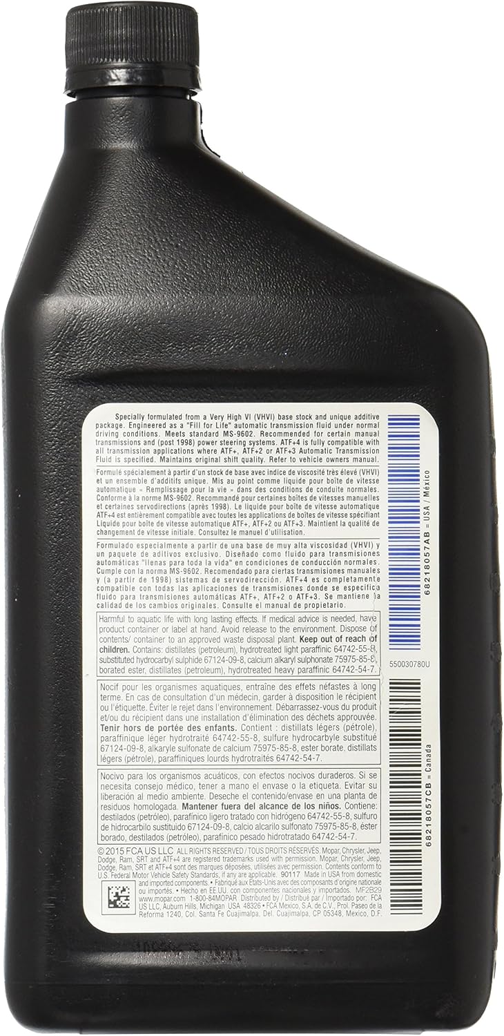 ATF-4 automatic transmission fluid