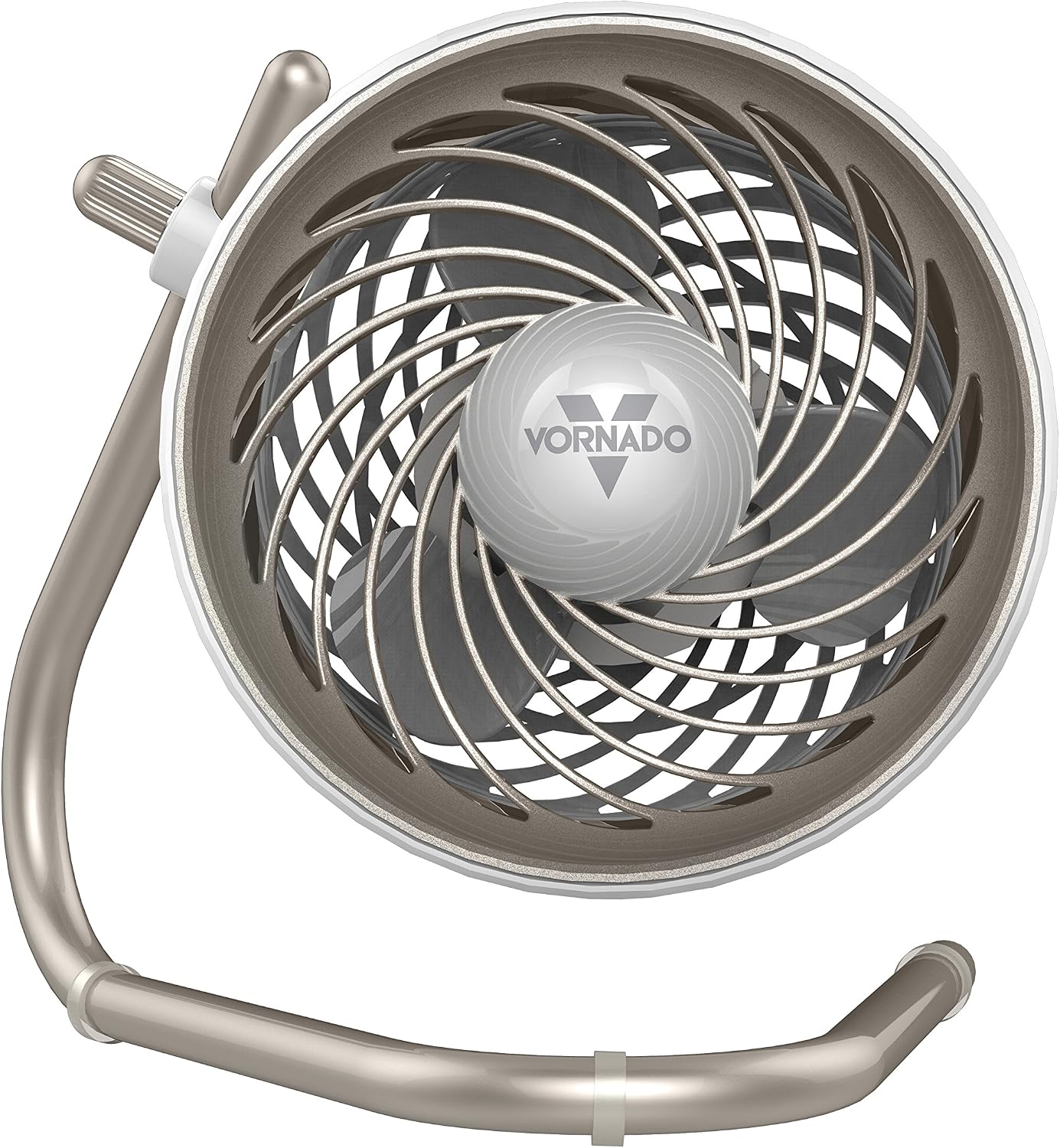 Vornado Pivot Personal Air Circulator, Portable, Desk Fan, Electric, Ice White
