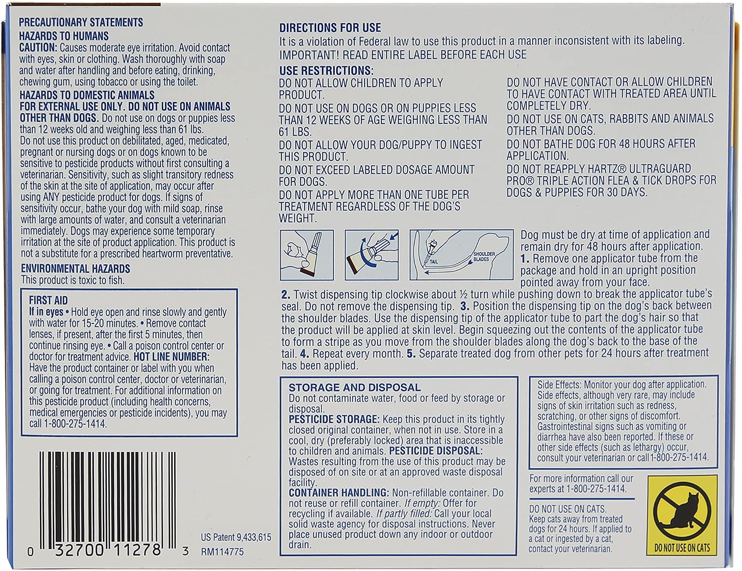 Hartz UltraGuard Pro Flea Tick Drops for Dogs 3160 lbs
