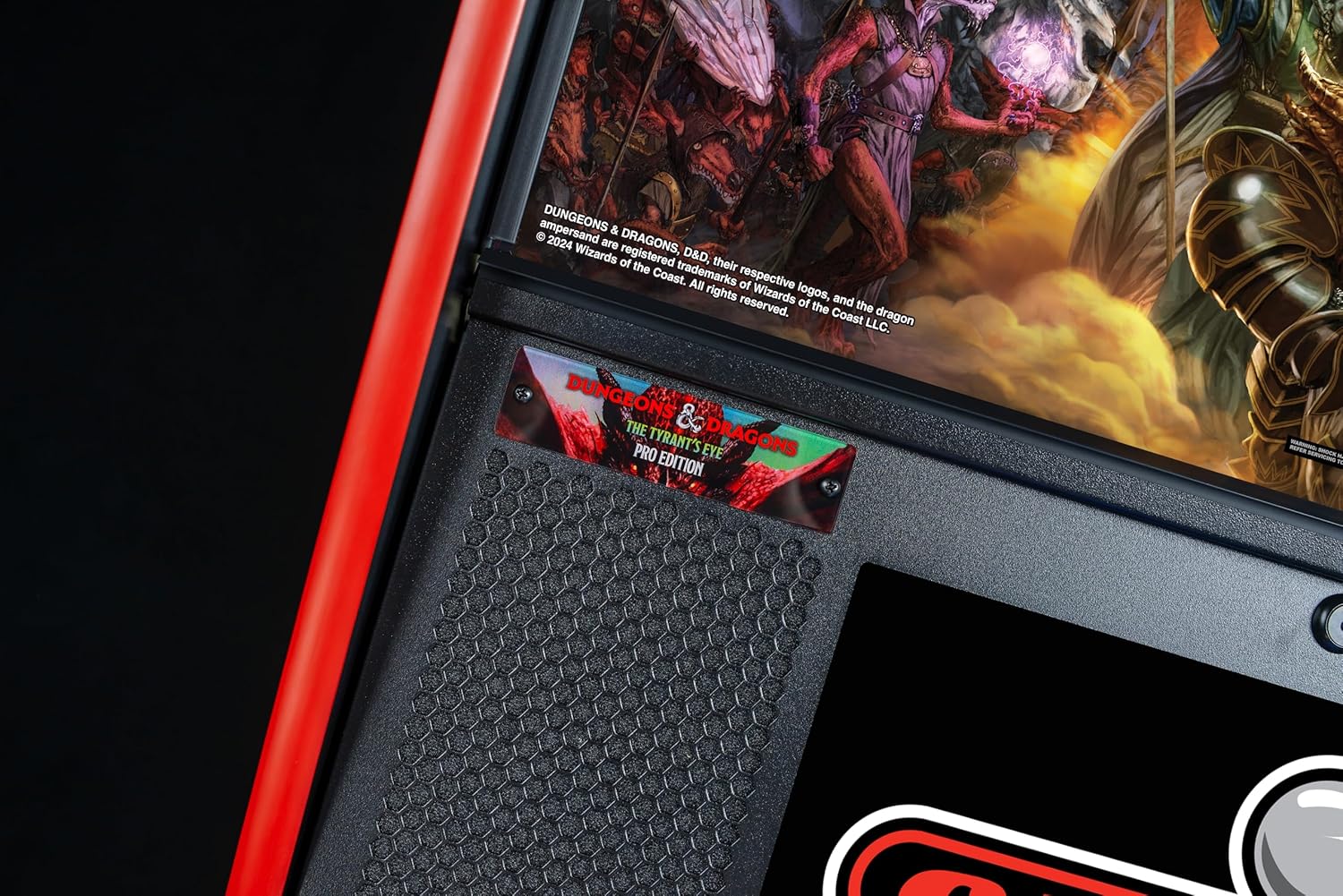 Dungeons & Dragons with Insider Connected, Pro Edition Arcade Pinball Machine