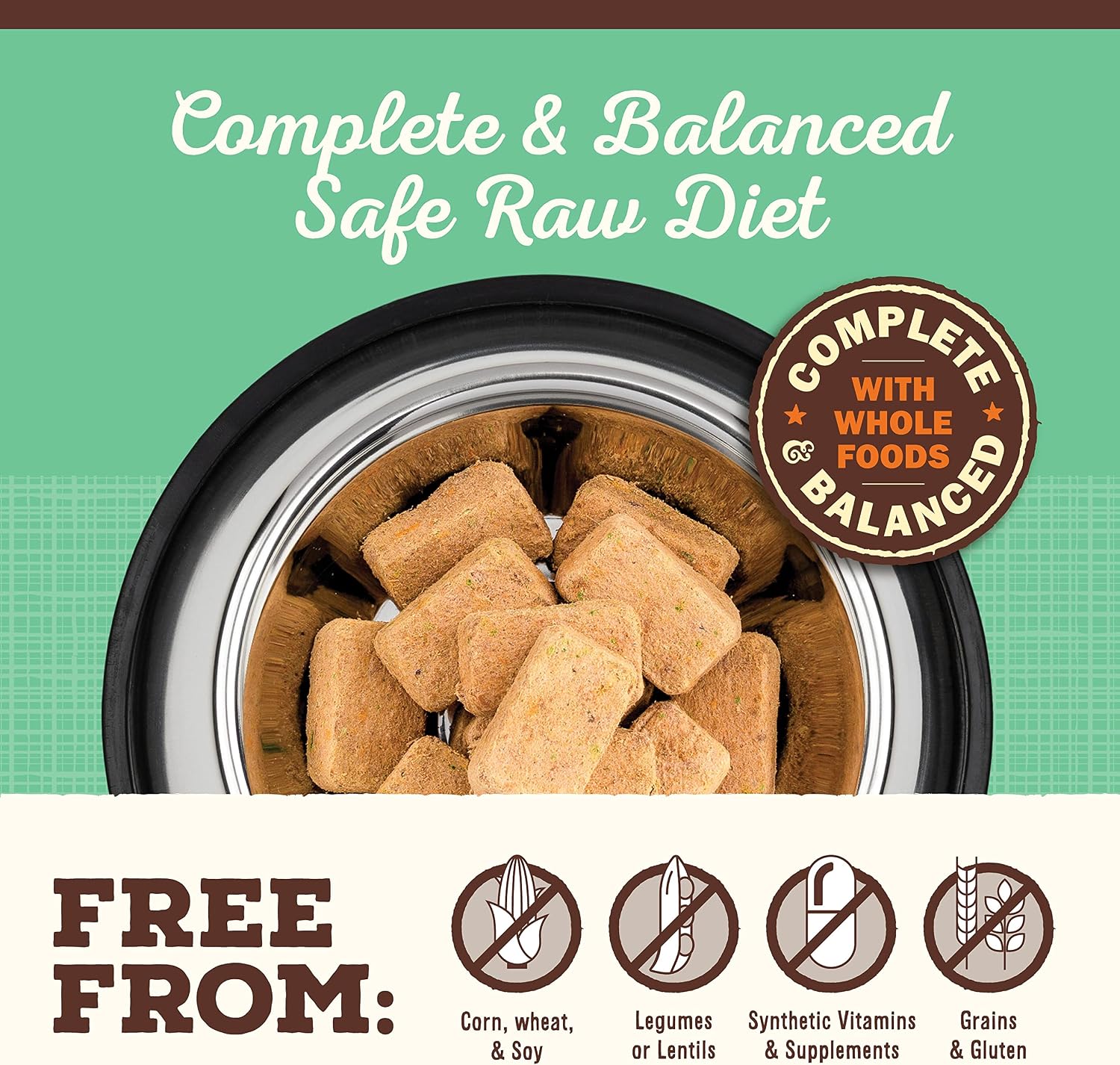 Primal Freeze Dried Raw Dog Food Nuggets, Beef, 14 oz | Complete & Balanced Nutrition, Meal, Topper or Treat, Grain-Free, High Protein, No Synthetic Vitamins & Minerals