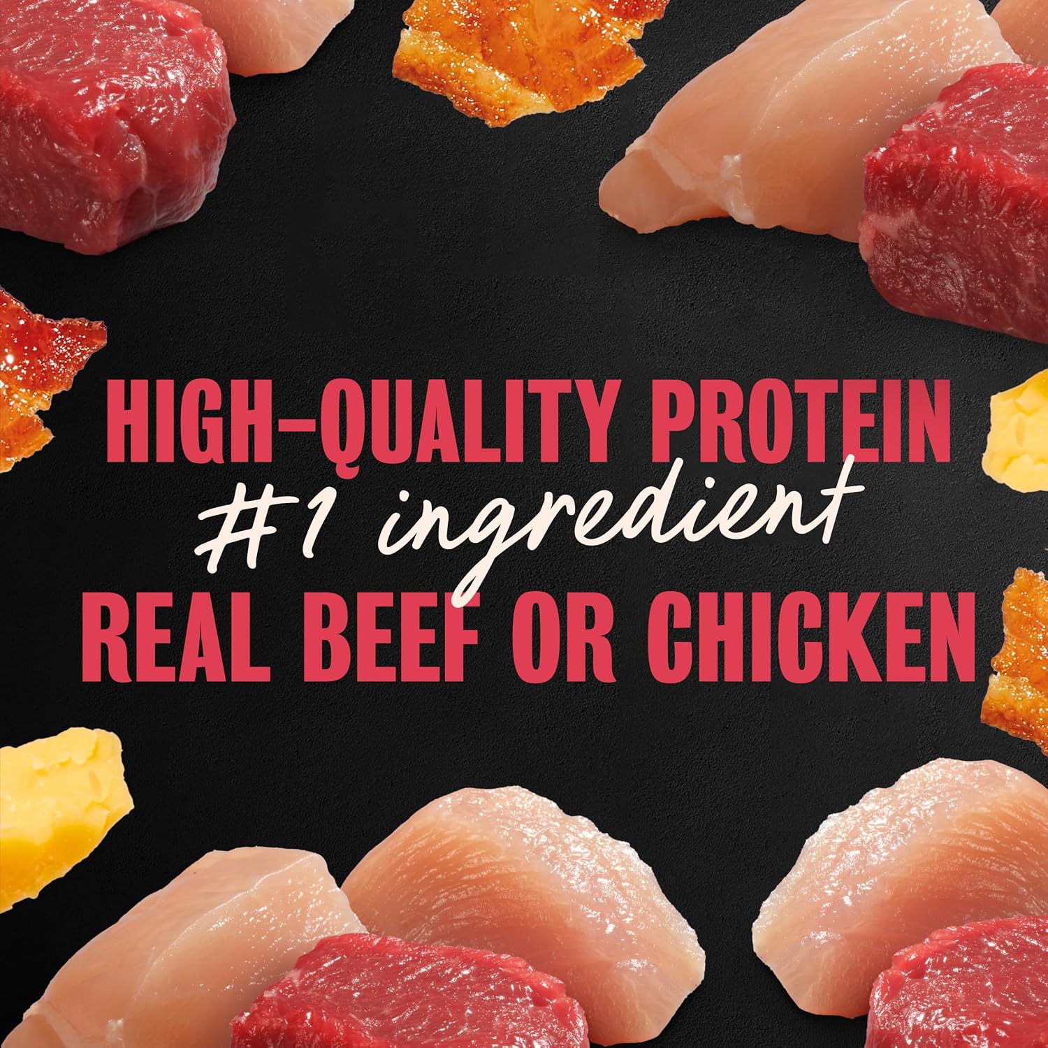 Cesar Loaf & Topper Wet Dog Food, Chicken & Filet, 3.5 oz, 12 Count, 2-Pack | Real beef or chicken #1 ingredient, no fillers or added sugar, no artificial flavors, complete & balanced, easy peel trays