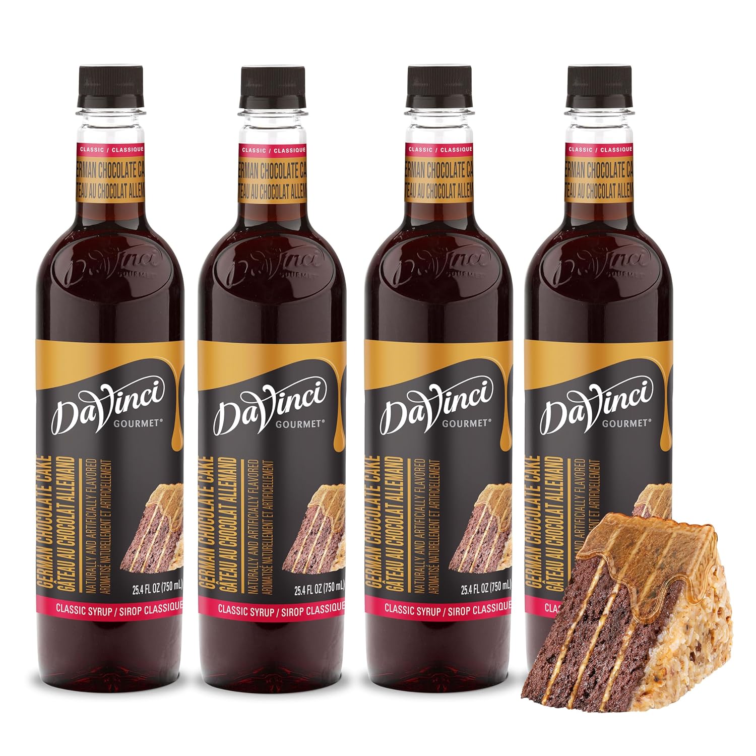 DaVinci Gourmet Classic Strawberry Syrup, 25.4 Fluid Ounces, Kosher, 1 Count