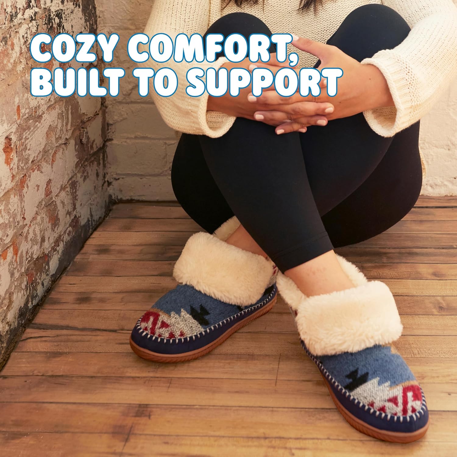 Dearfoams Women's Moritz Mountain Energy Return Technology Bootie