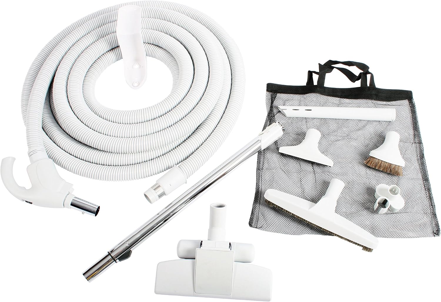 Cen-Tec Systems 93642 Central Vacuum Low Voltage Kit, 35 Ft. Hose, Light Gray