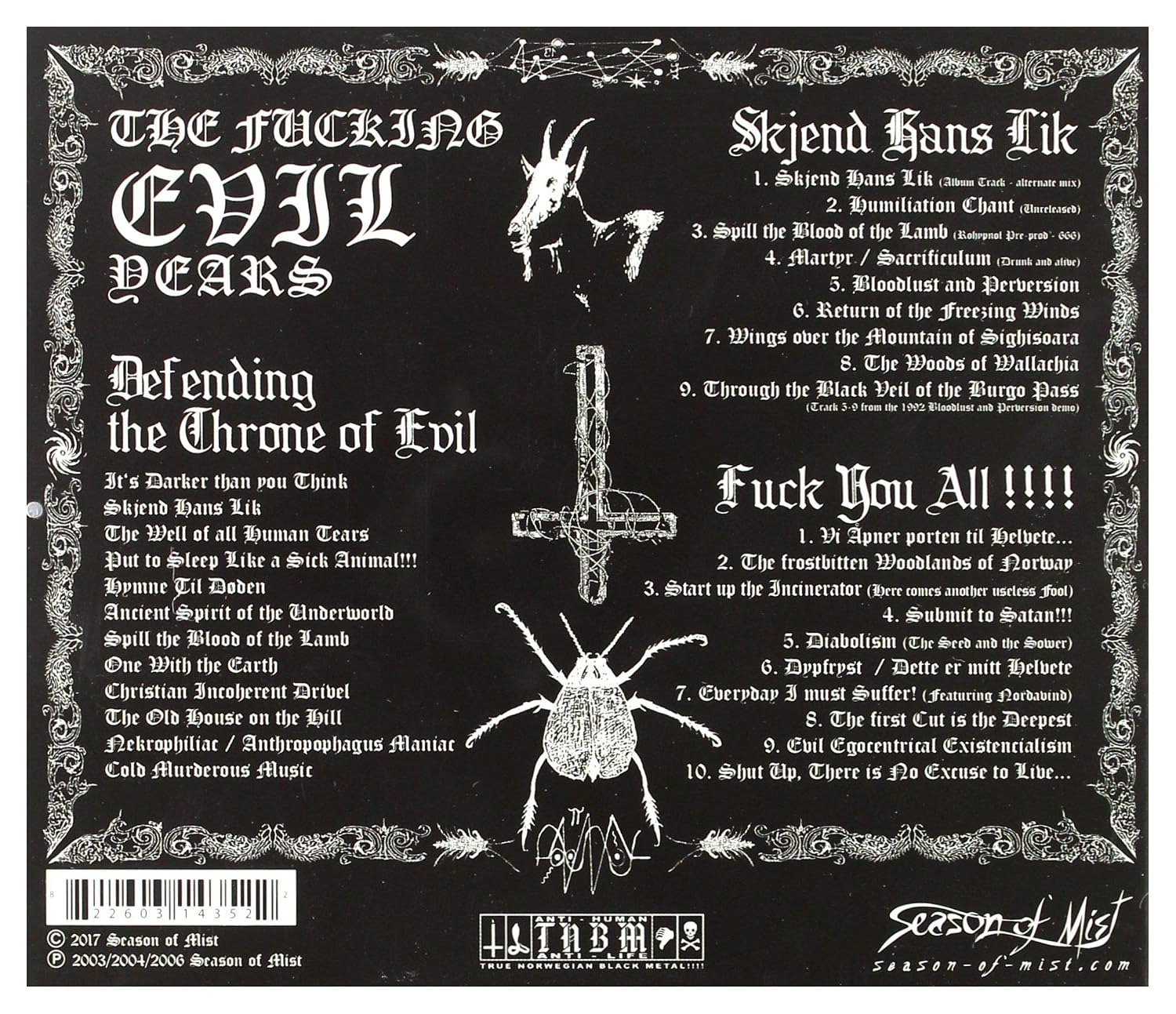 The Evil Years Ltd. Ed. 2