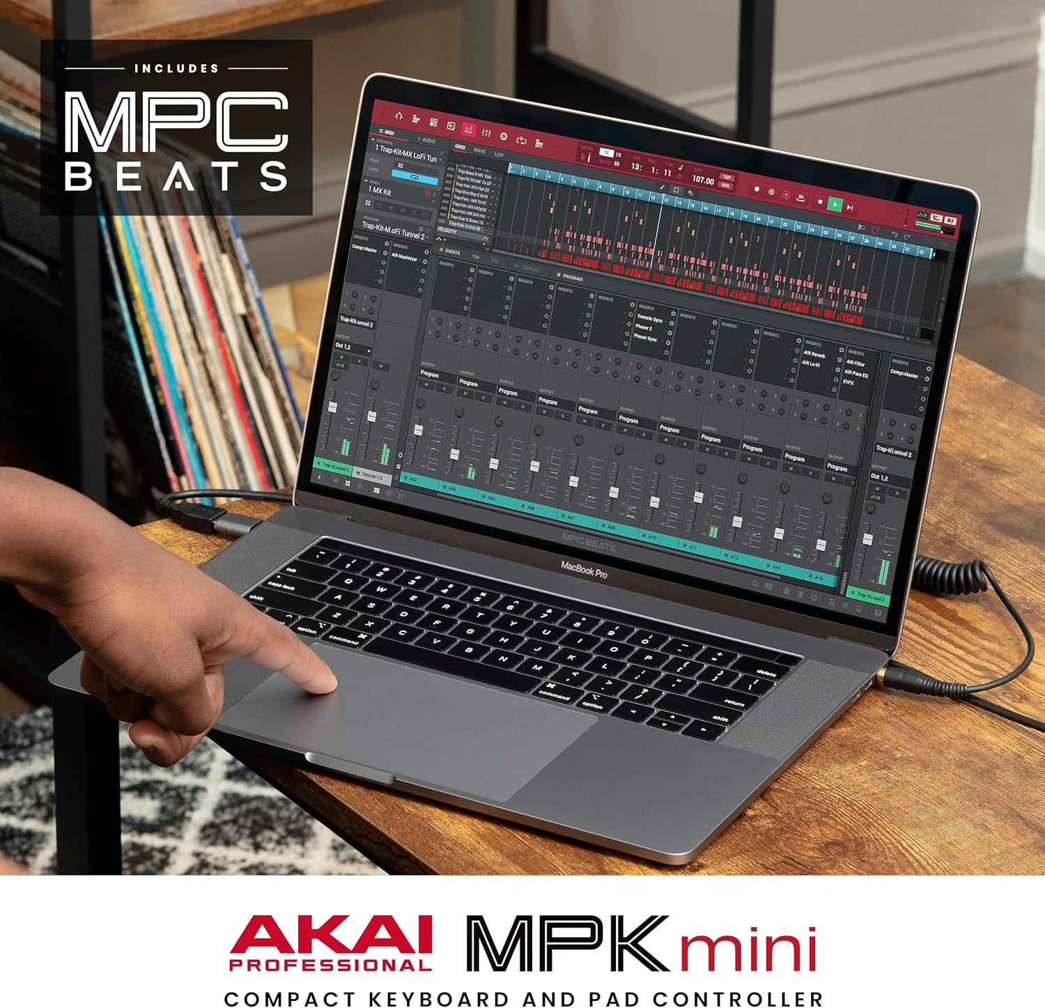 Akai Professional MPK Mini MK3 25-Key USB MIDI Keyboard Controller