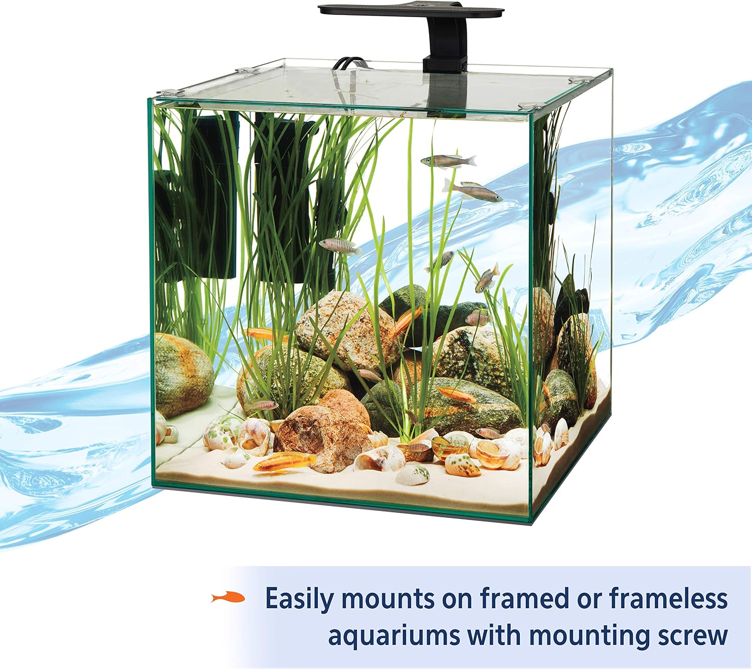 Aqueon Freshwater Aquarium Clip-On LED Light One Size