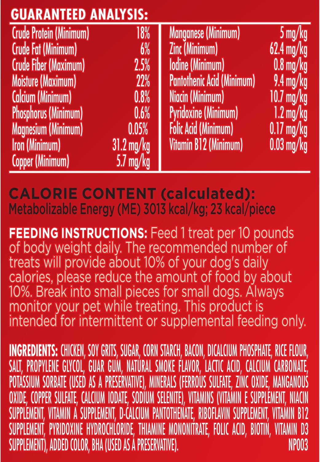 Milk-Bone Soft & Chewy Dog Training Treats, 25 oz Canister | Made with real chicken breast, soft dog treats for training and rewarding, 18% protein, fortified with vitamins and minerals