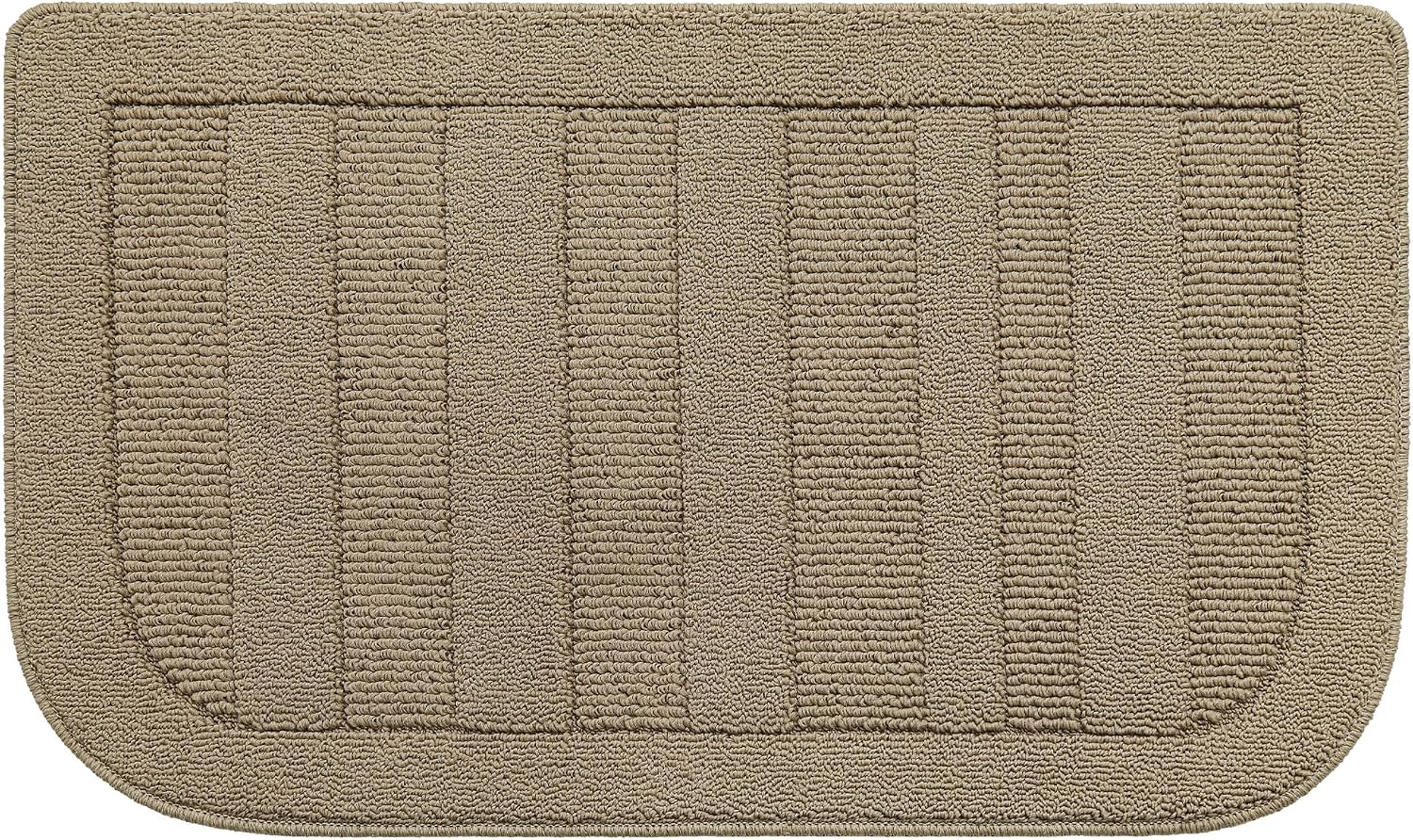 BEQHAUSE 30x18 Inch Kitchen Rugs Non Slip Washable Kitchen Sink Rug, Green