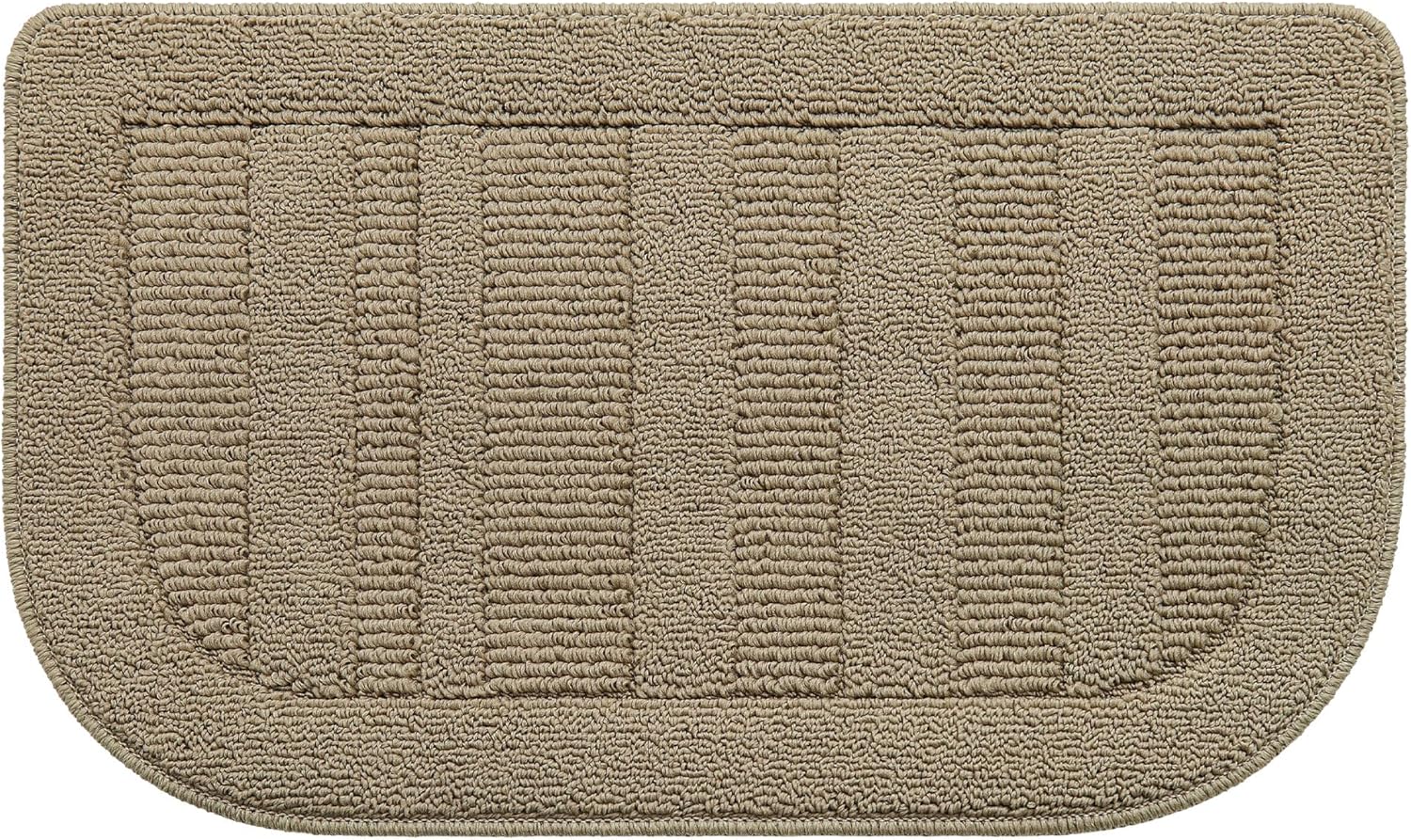 BEQHAUSE 30x18 Inch Kitchen Rugs Non Slip Washable Kitchen Sink Rug, Green