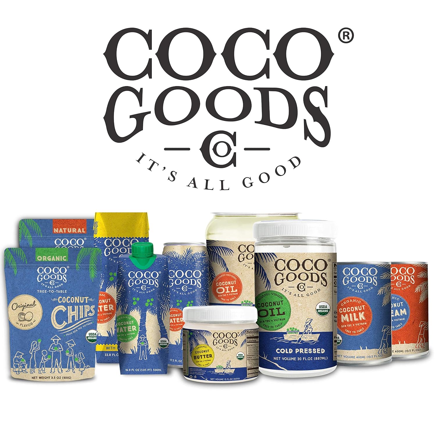 CocoGoods Co Single-Origin Natural Coconut Water with Fresh Pineapple Juice 16.9 fl. oz, 12 pack