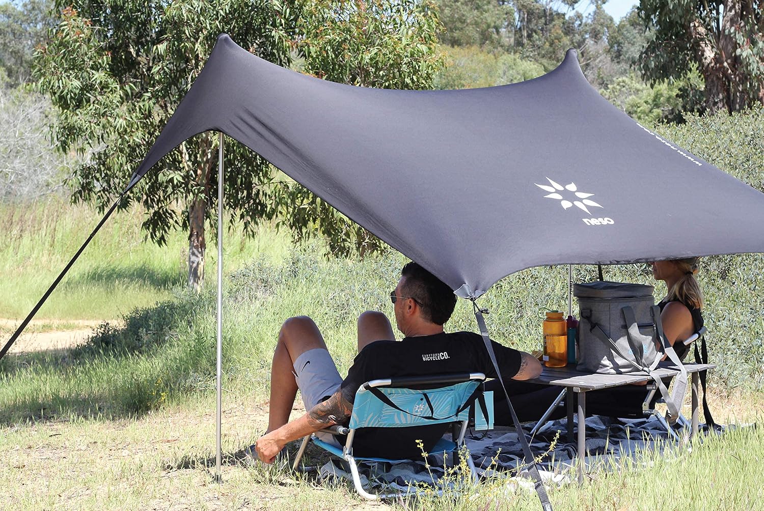 Neso Sidelines 1 Sports Tent - Lightweight and Portable Sun Shelter and Shade Tent for Outdoor Activities - Patented Reinforced Corners - UPF 50+