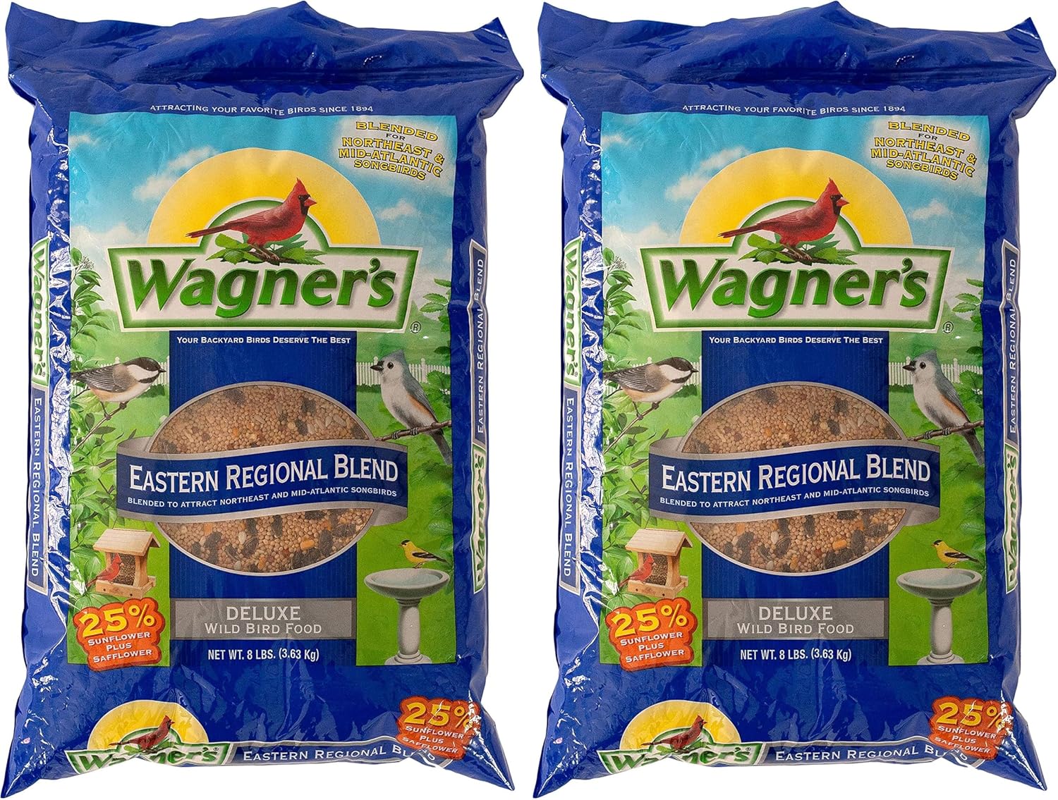 Wagner's 62004 Eastern Regional Wild Bird Food, 20-Pound Bag