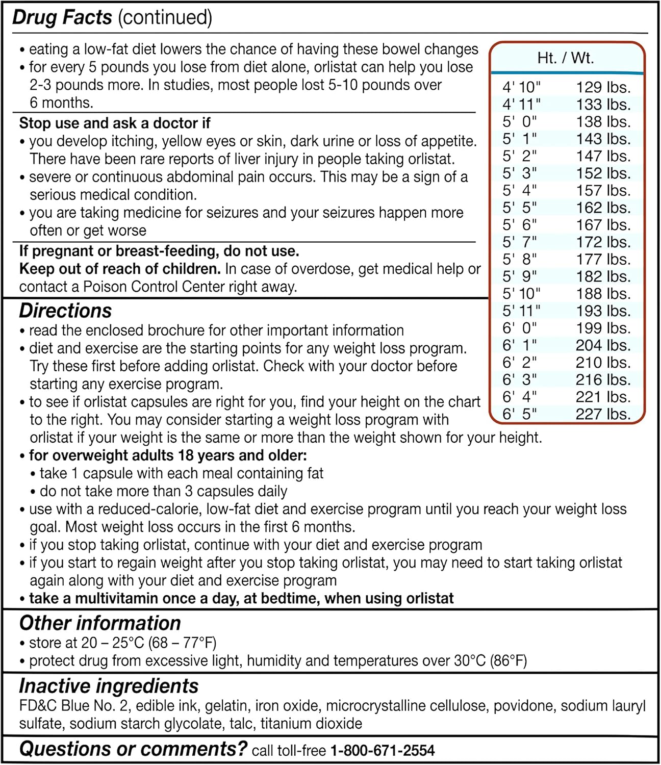 alli Weight Loss Diet Pills, Orlistat 60 mg Capsules, Non Prescription Weight Loss Aid, 120 Count Refill Pack (46925)