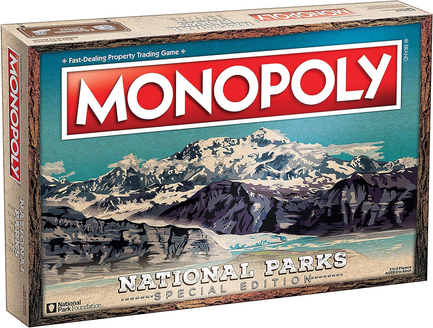 Monopoly National Parks 2020 Edition | Featuring Over 60 National Parks from Across The United States | Iconic Locations Such as Yellowstone, Yosemite