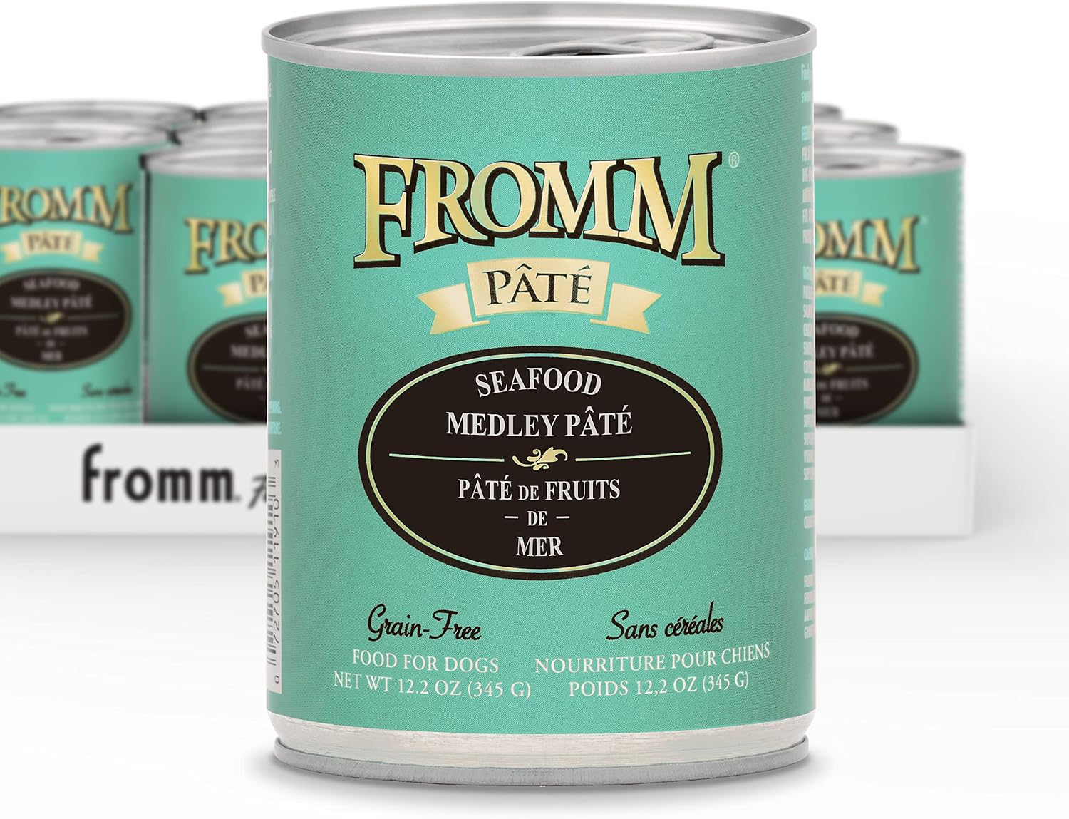 Fromm Venison & Lentil Pate Dog Food - Premium Wet Dog Food - Venison Recipe - Case of 12 Cans