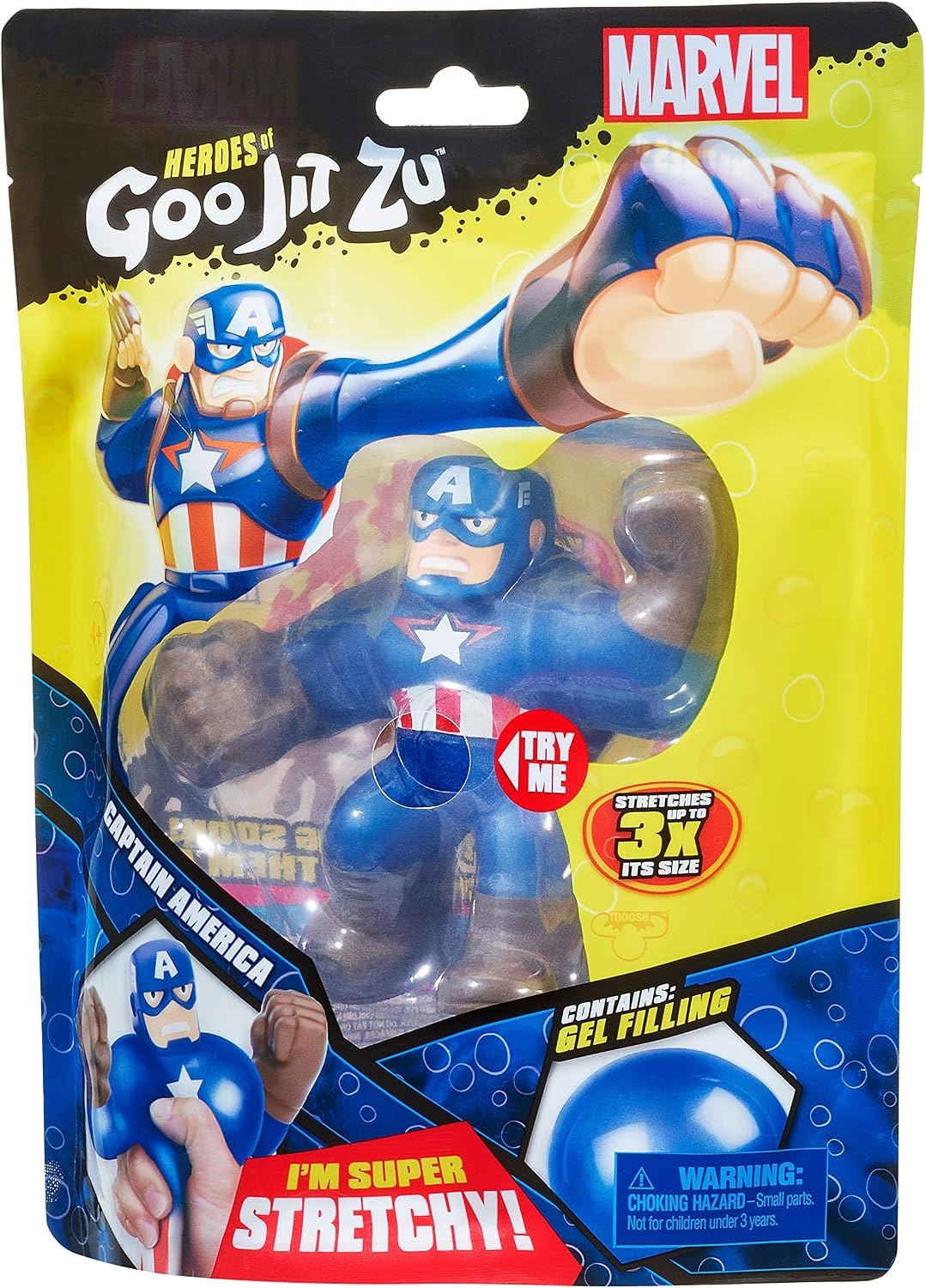 Heroes of Goo Jit Zu Licensed Marvel Hero Pack - Spider-Man, Multicolor (41054)