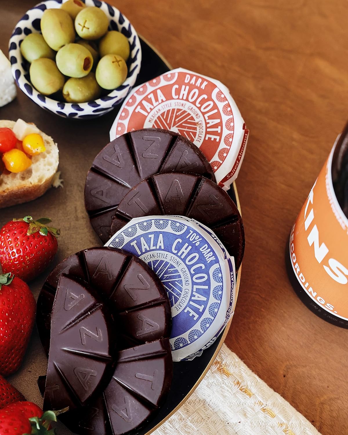 Taza Chocolate Organic Mexicano Disc Stone Ground, Variety Pack, 1.35 Ounce (8 Count), Vegan | Vegan, Dairy Free, Gluten Free, Organic Stone Ground Dark Chocolate Disc, 1.35 Ounce