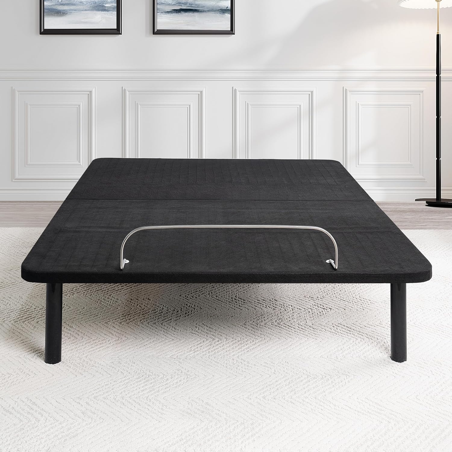 Naomi Home Idealbase Twin XL Adjustable Bed Frame with Lumbar Support | Twin Xl Adjustable Bed With Lumbar Support, Head & Foot Incline, Massage, Usb Ports, Wireless Remote & Zero Gravity