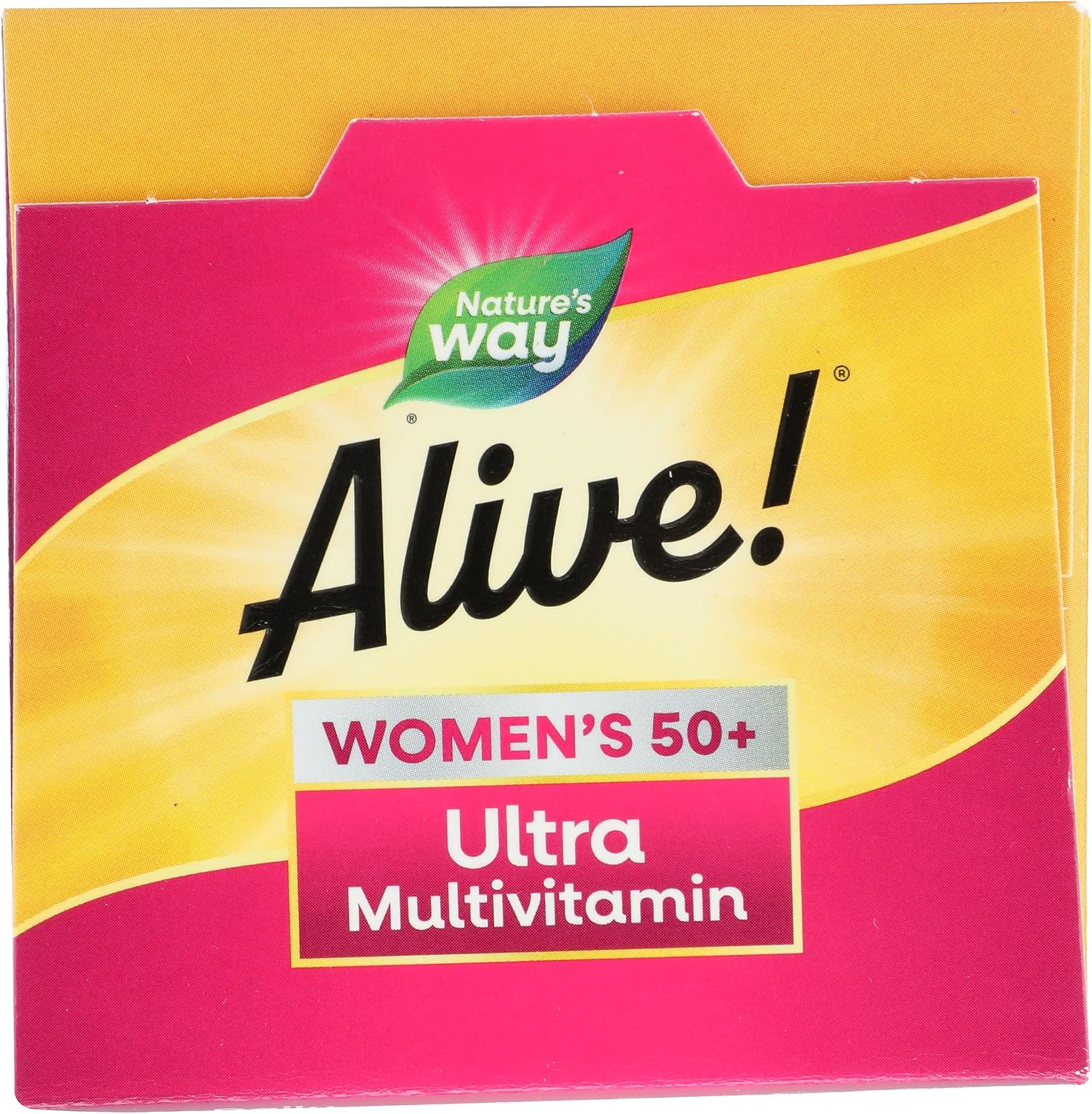 Nature's Way, Multivitamin Alive Once Daily Women 50 Plus, 60 Tablets