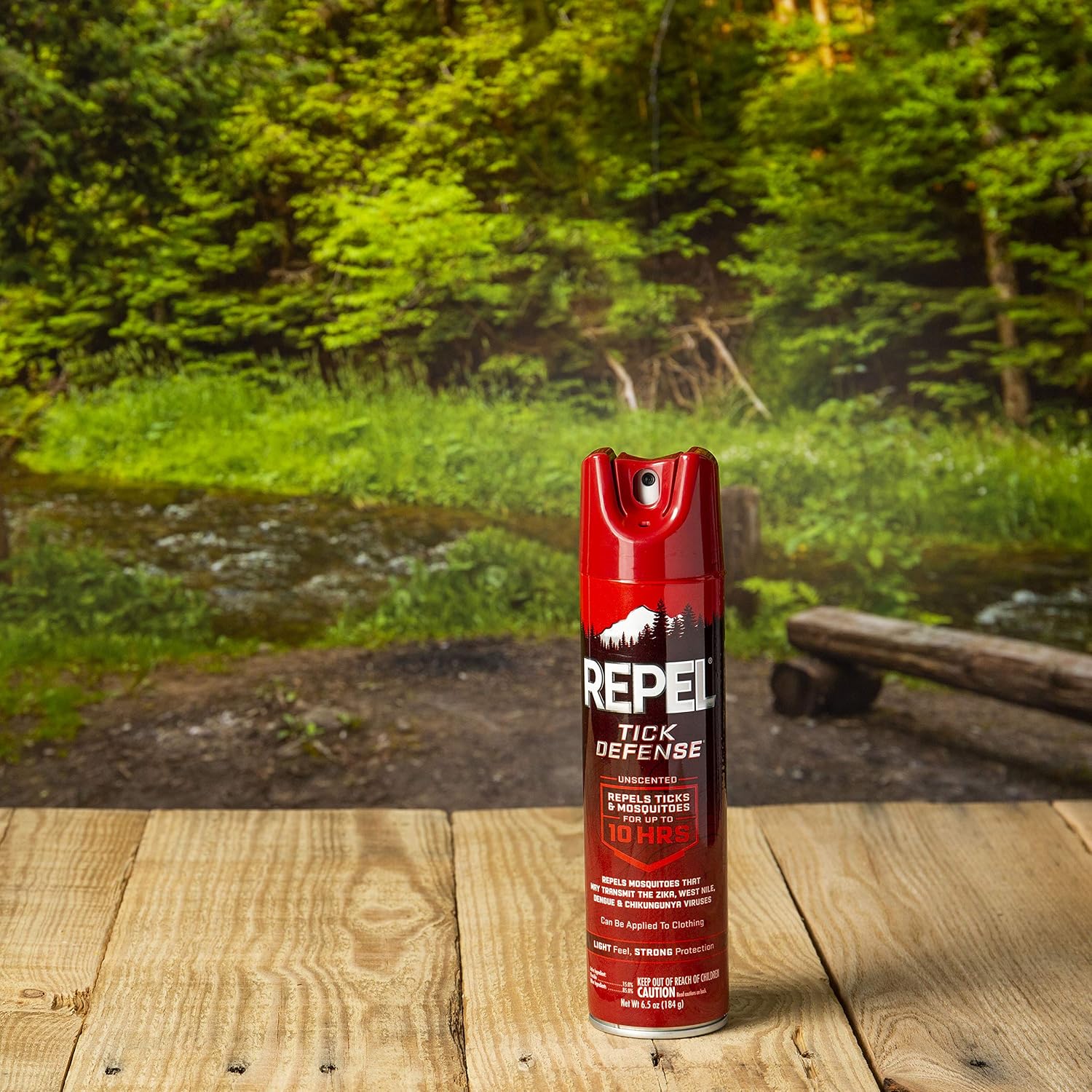 Repel Tick Defense, Aerosol Spray, 6.5-Ounce, Pack of 6
