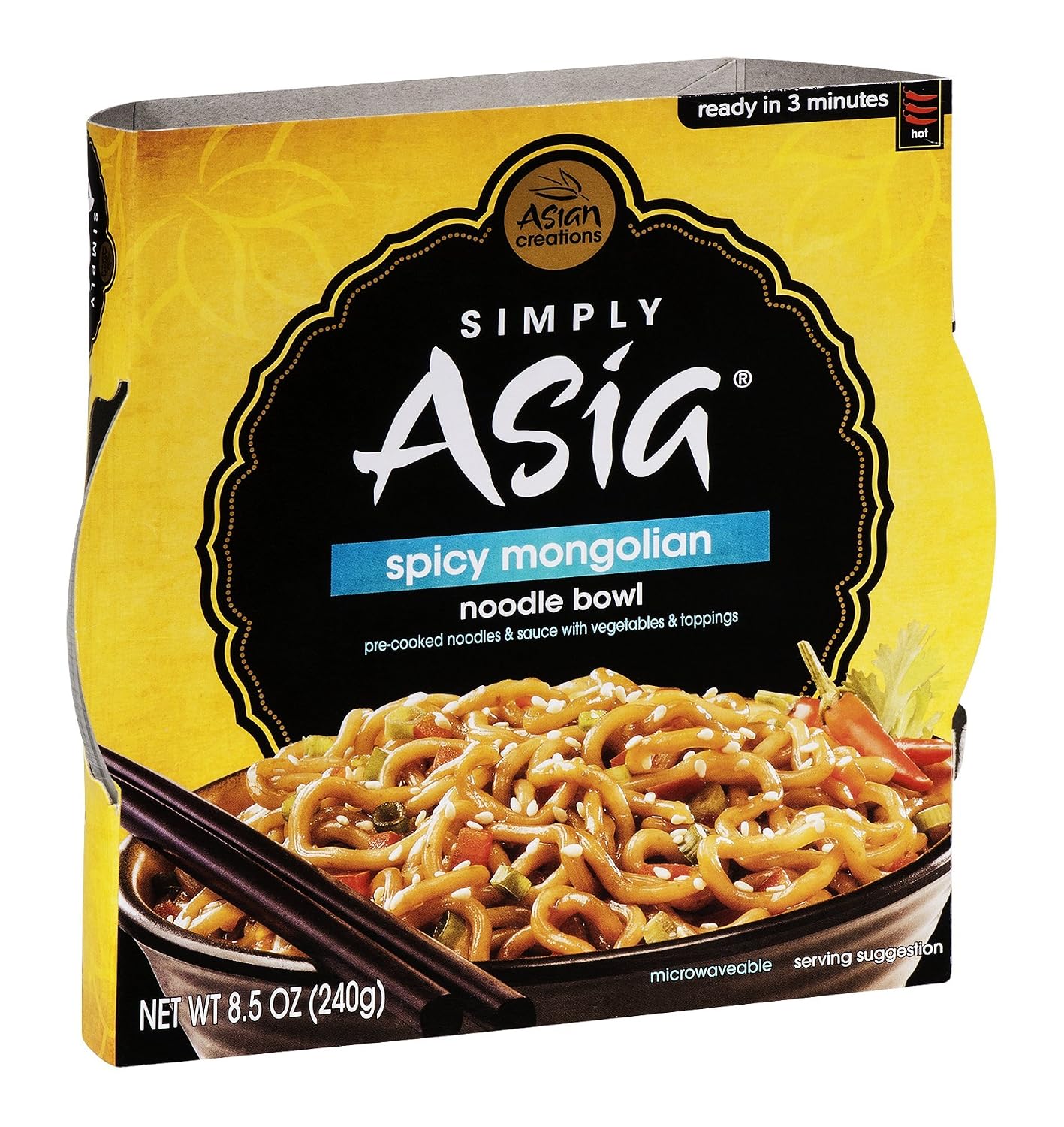 Simply Asia Sesame Teriyaki Noodle Bowl, 8.5 Oz