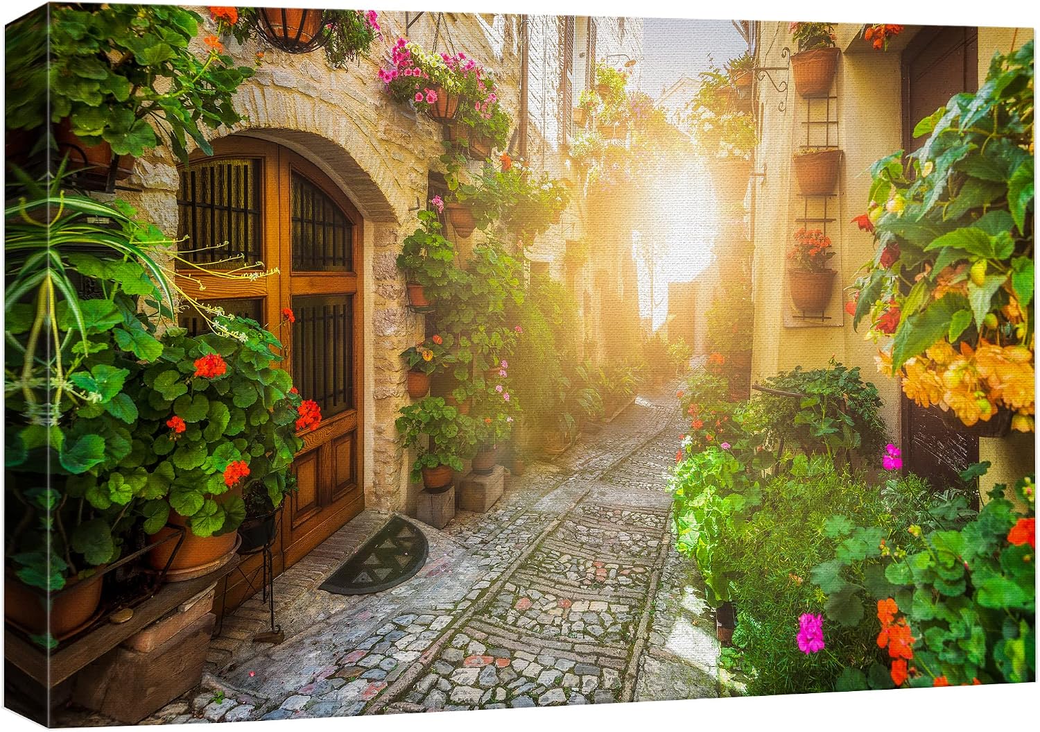 wall26 Canvas Print Wall Art Gran Canal with Basilica Santa Maria in Venice, Italy Nature Wilderness Photography Modern Art Scenic Colorful Multicolor for Living Room, Bedroom, Office - 12"x18"