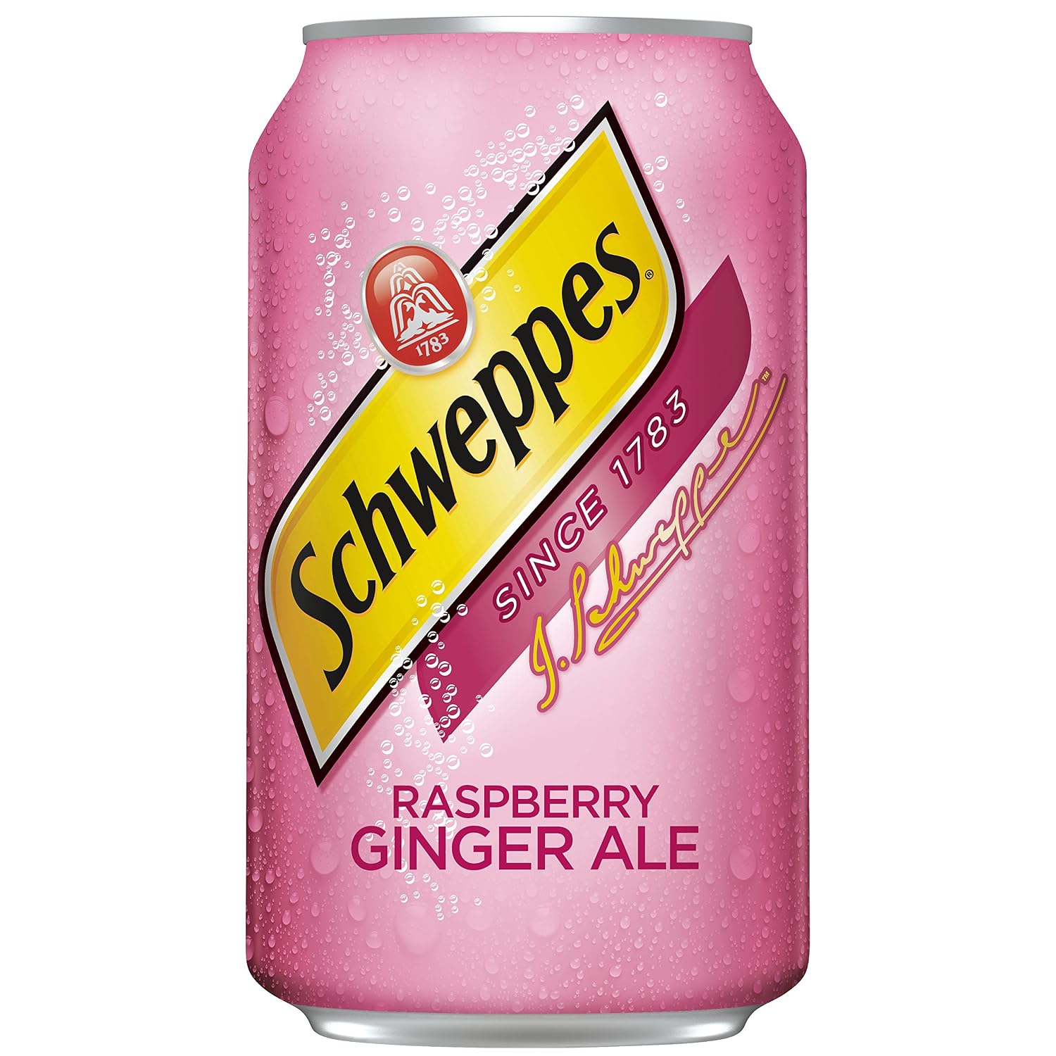 Schweppes Raspberry Ginger Ale - 12 oz cans - 12pk