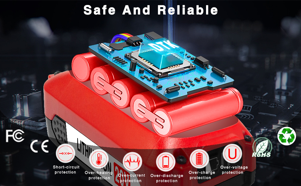 20V Lithium Battery Replacement for Craftsman
