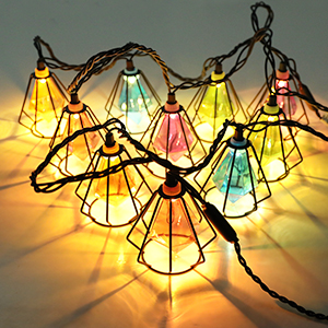 colorful string lights