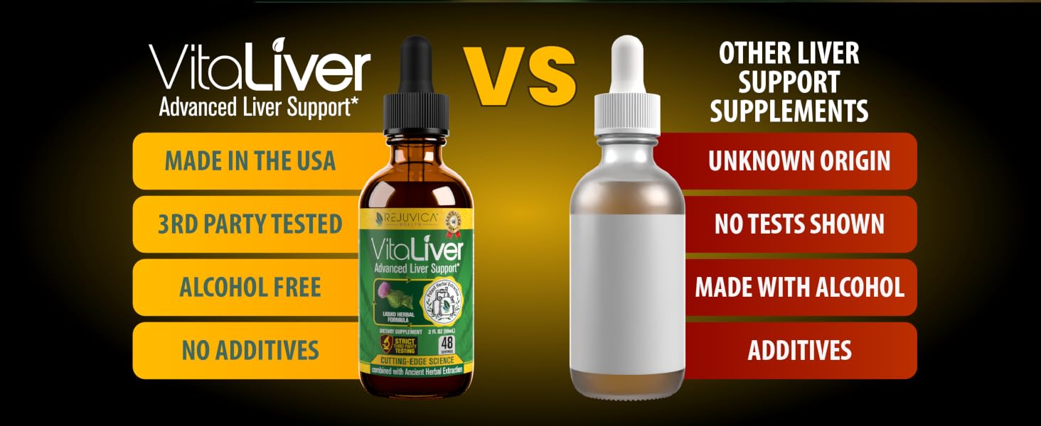 VitaLiver vs other liquids