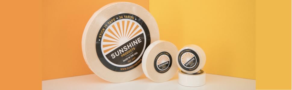tape roll banner
