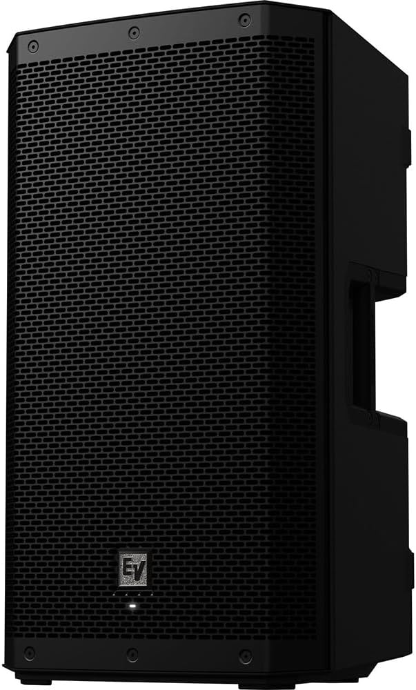 Electro-Voice ZLX-12P-G2 12"" 2-Way 1000W Bluetooth-Enabled Powered Loudspeaker (Black) Bundle with Auray SS-4420 Steel Speaker Stand