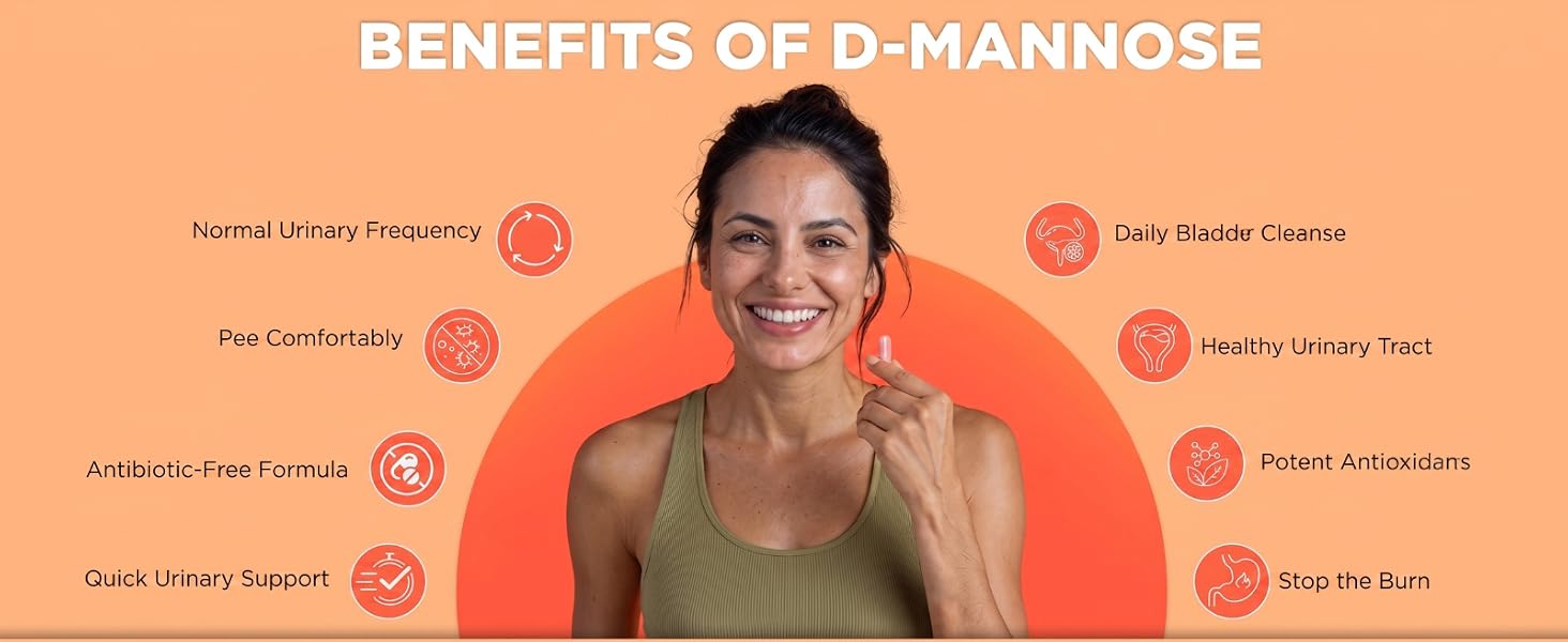Benefits of d-mannose