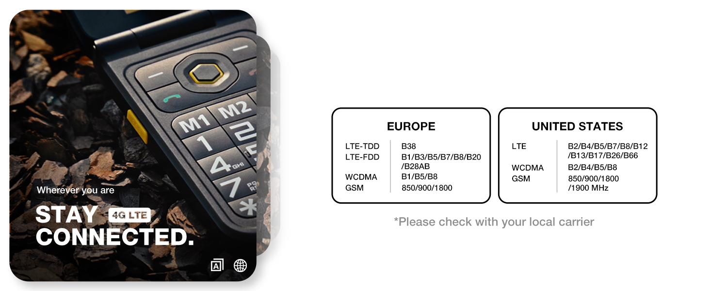 rugged flip phone