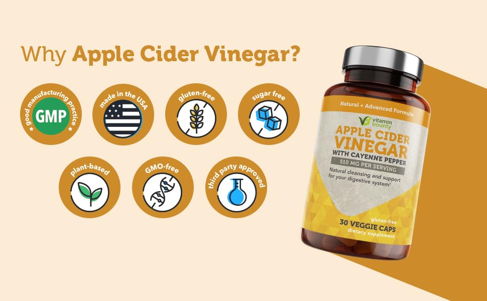 why choose vitamin bounty apple cider vinegar?