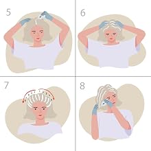 Smart Beauty blonde hair dye platinum hair colour ash cream honey permanent Plex